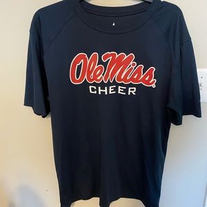 Ole Miss cheer tee